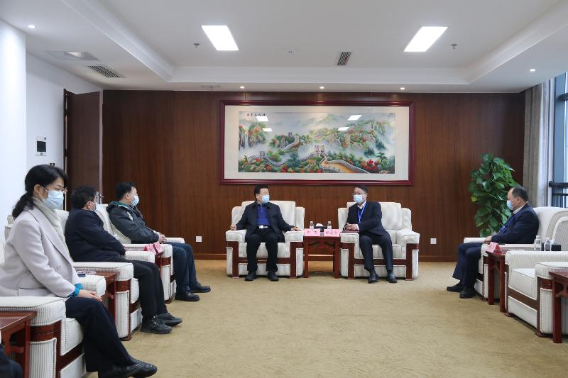 2022年12月，時任湖南省人民政府副省長、黨組成員，省國資委黨委書記陳飛到公司調(diào)研指導(dǎo)工作